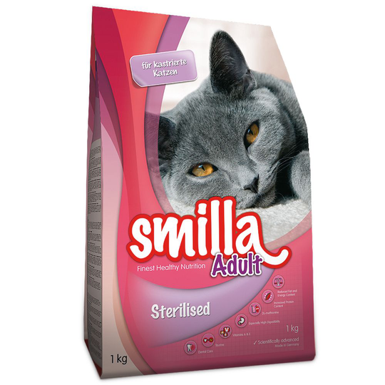 1 kg Smilla-kuivaruoka erikoishintaan! - Adult Sterilised