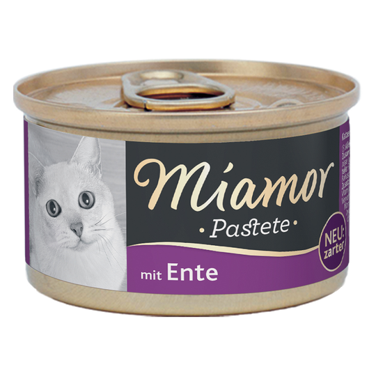 Miamor Pâté -säästöpakkaus 24 x 85 g - ankka