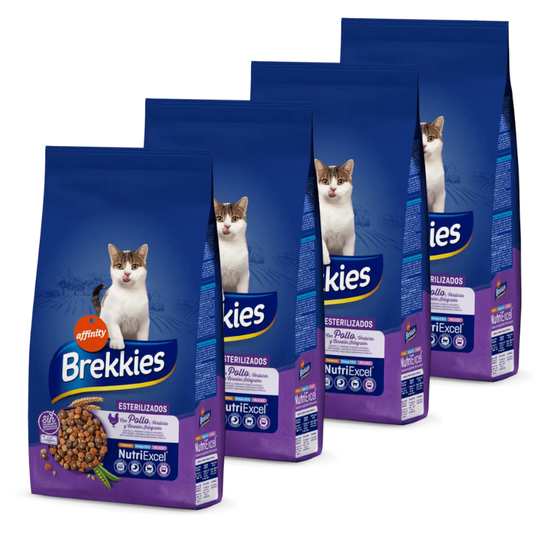 Brekkies Sterilized - 4 x 3 kg