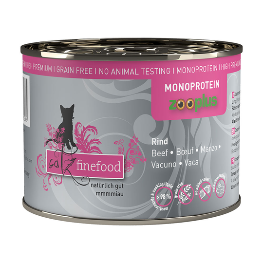 catz finefood Monoprotein zooplus 6 x 200 g - nauta