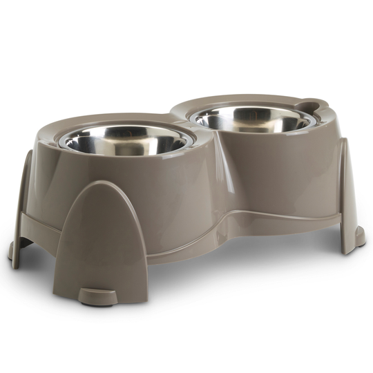 Savic Ergo Feeder -ruokakuppiteline - 2 x 0,85 l, Ø 15,5 cm, korkeus 18,5 cm