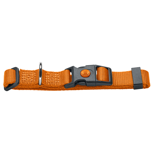 HUNTER London -kaulapanta, oranssi - Vario Basic M: 30-46 cm kaulanympärys, L 15 mm