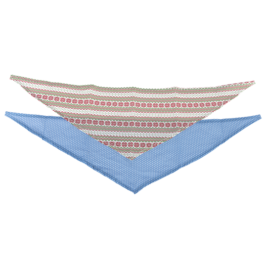 Bandana-setti - XS-koko: P 47,5 x L 17 cm, kaulanympärys noin 18-30 cm