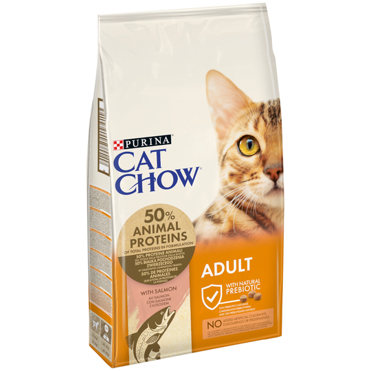 15 kg Cat Chow kissan kuivaruoka 20% alennuksella! - Adult Salmon & Tuna