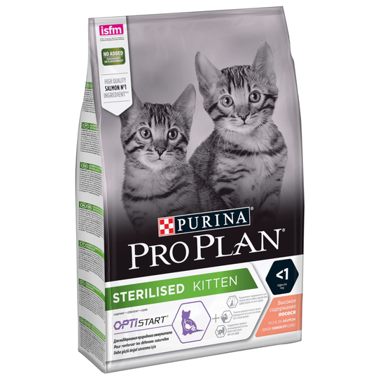 PURINA Pro Plan Sterilised Kitten Rich in Salmon - 3 kg