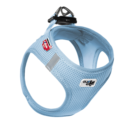 Curli Vest Air-Mesh -valjaat, taivaansininen - M-koko: 45-50 cm rinnanympärys