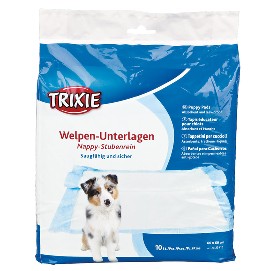 Trixie Nappy -suoja-alustat koiranpennuille - 10 kappaletta (60 x 60 cm)