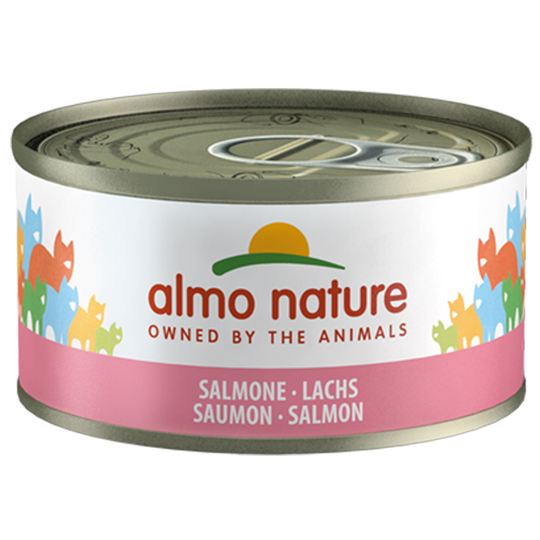 Almo Nature 6 x 70 g - lohi hyytelössä