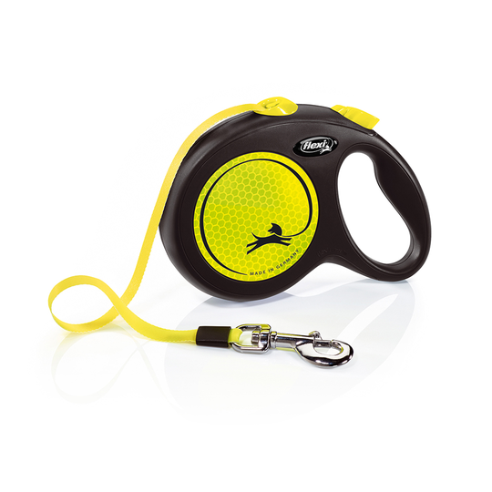 flexi New Neon -nauhatalutin 5 m - L: alle 50 kg