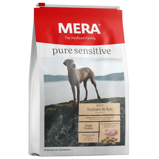 MERA pure sensitive Adult Turkey & Rice - 2 x 12,5 kg