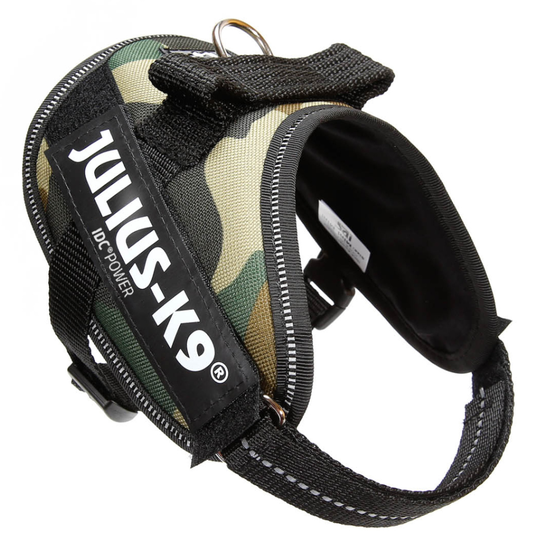 JULIUS-K9 IDC® Power -koiranvaljaat, maastokuosi - rinnanympärys 40 - 53 cm (Mini-Mini-koko)