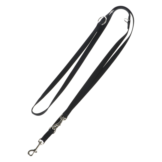 HUNTER Ecco Sport: talutushihna ja kaulapanta, musta - kaulapannan koko XS + talutushihna 200 cm/15 mm