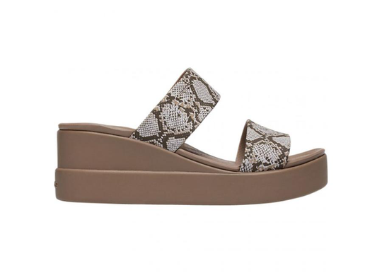 Naisten sandaalit Crocs Brooklyn Mid Wedge W 206219 93T