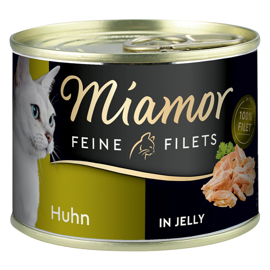 Miamor Fine Filets 6 x 185 g - kanaa hyytelössä