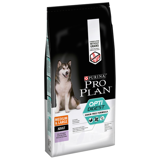 PURINA PRO PLAN Medium & Large Adult OPTIDIGEST Grainfree - 12 kg