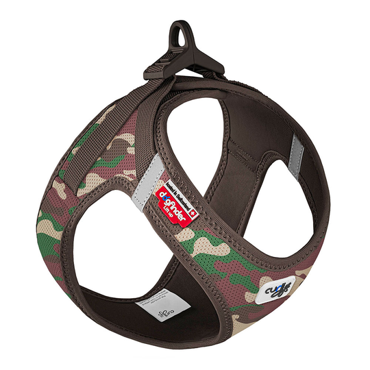 Curli Vest Clasp Air-Mesh -valjaat, maastokuvio - koko M: rinnanympärys 43,4 - 49 cm