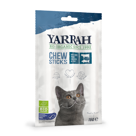 Yarrah Organic Nature's Finest Sticks, kala - 3 kpl (15 g)