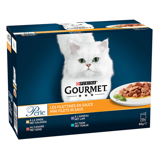 Gourmet Perle 12 x 85 g - suikaleita kastikkeessa