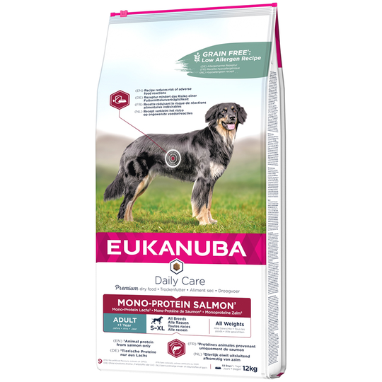 Eukanuba Adult Mono-Protein lohi - 12 kg