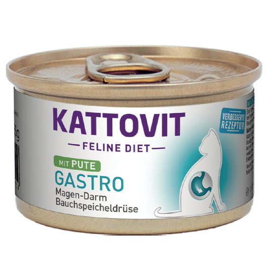 Kattovit Gastro 12 x 85 g - kalkkuna