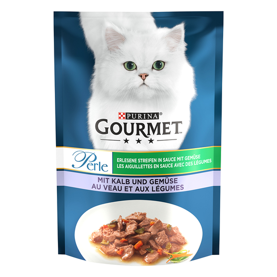 Gourmet Perle 26 x 85 g - vasikka & kasvikset
