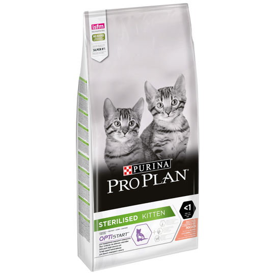 PURINA Pro Plan Sterilised Kitten Rich in Salmon - 2 x 10 kg