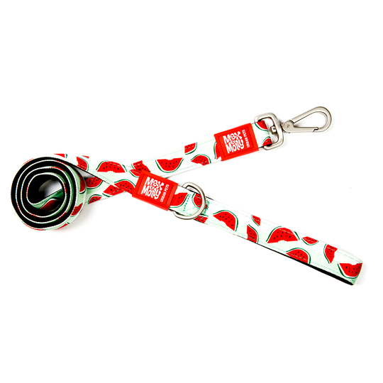 Max & Molly Watermelon lyhyt hihna - koko XS: pituus 120 cm, leveys 10 mm