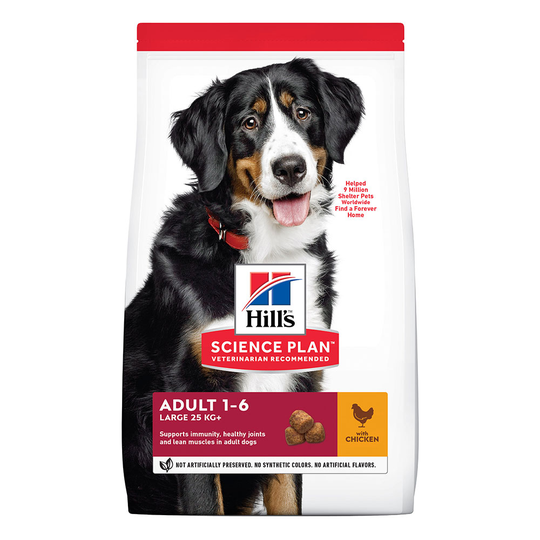 Hill's Science Plan Adult 1-5 Large Breed Chicken - 18 kg