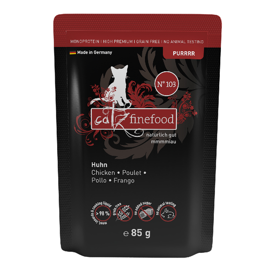 catz finefood Purrrr Pouch 8 x 85 g - No. 103 - kana