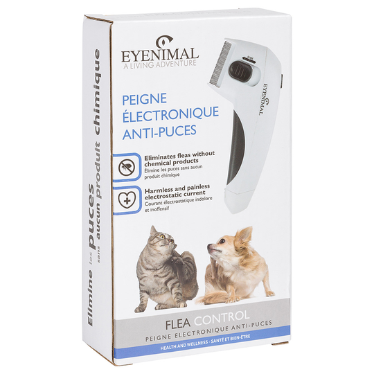 EYENIMAL Flea Control -kirppukampa - P 16,5 x L 8 x K 3 cm