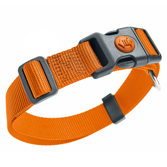 HUNTER London -kaulapanta, oranssi - Vario Plus L: 34-56 cm kaulanympärys, L 20 mm