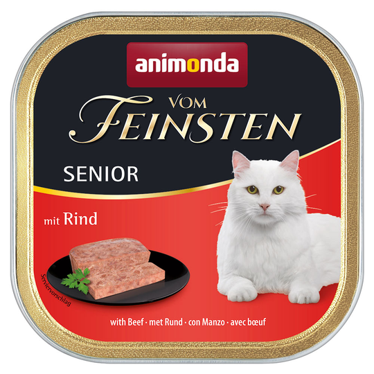 Animonda vom Feinsten Senior 6 x 100 g - naudanliha