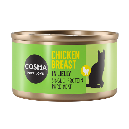 Cosma Original hyytelössä -säästöpakkaus 24 x 85 g - kana