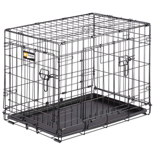 Ferplast Koiranhäkki Dog-Inn 60 64,1x44,7x49,2 cm harmaa