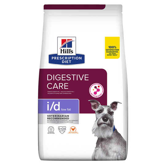 Hill´s Prescription Diet i/d Low Fat Digestive Care - kana - 4 kg