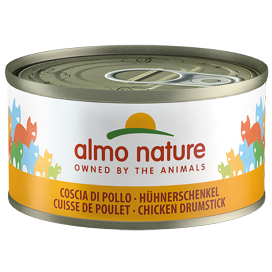 Almo Nature Legend kissanruoka 24 x 70 : 20 + 4 kaupan päälle! - kanankoipi