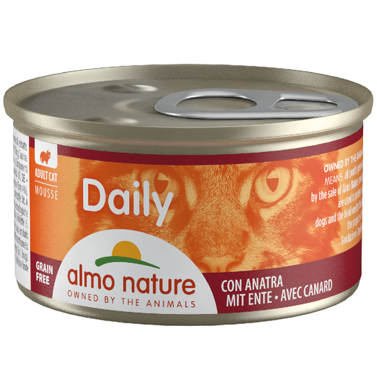 Almo Nature Daily Menu -säästöpakkaus 24 x 85 g - ankkamousse