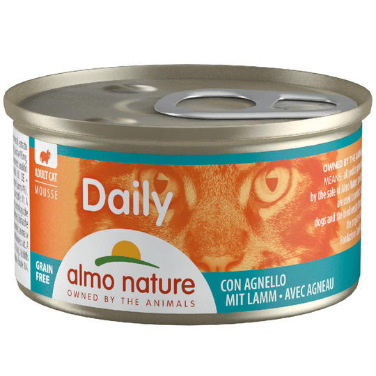 Almo Nature Daily Menu -säästöpakkaus 24 x 85 g - lammasmousse