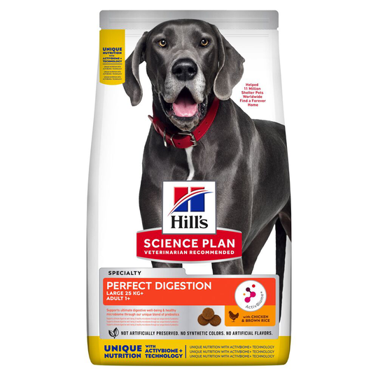 Hill's Science Plan Adult Perfect Digestion Large Breed - säästöpakkaus: 2 x 14 kg