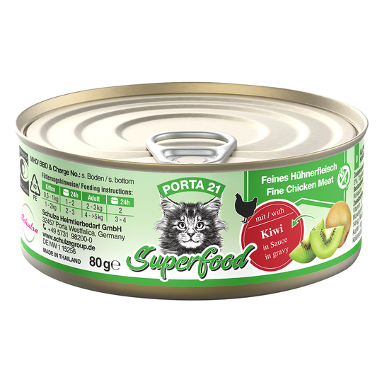Porta 21 Superfood 6 x 80 g - kanaa ja kiiviä