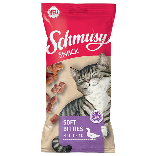 Schmusy Snack Soft Bitties - ankka (60 g)