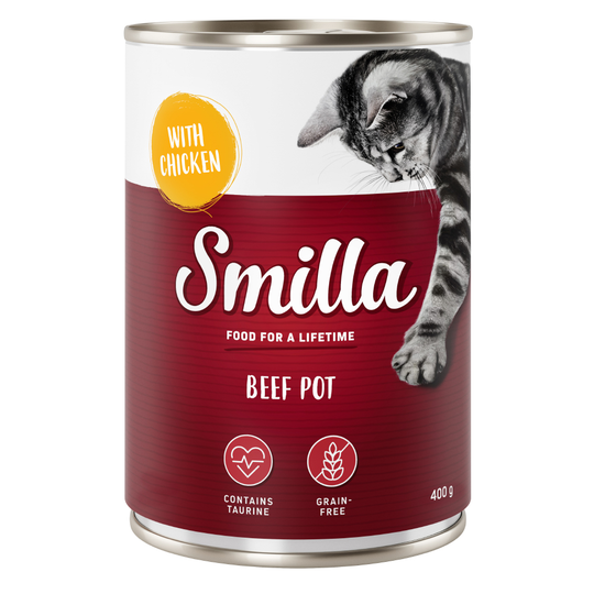 Smilla-nautapatasekoitus - 6 x 400 g (4 makua)