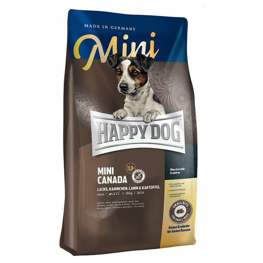 4 kg Happy Dog Supreme -koiranruokaa erikoishintaan! - Mini Kanada