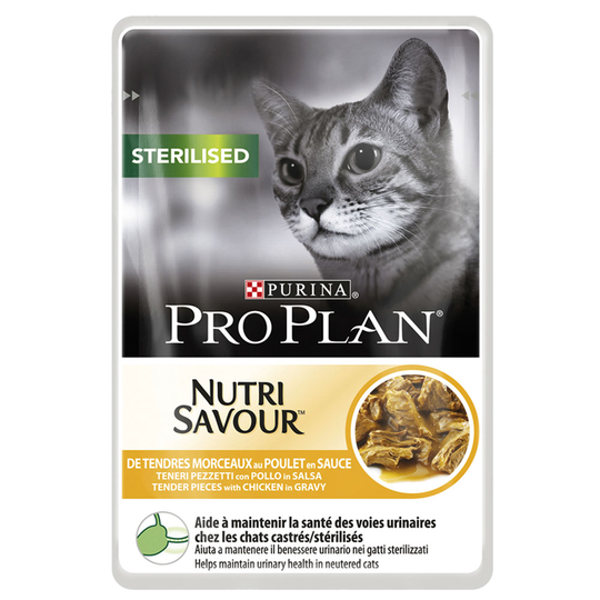 Pro Plan Sterilised 6 x 85 g - Sterilised, kana