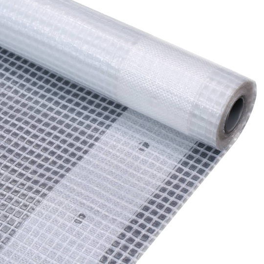 vidaXL Leno suojapeite 260 g/m² 4x20 m valkoinen