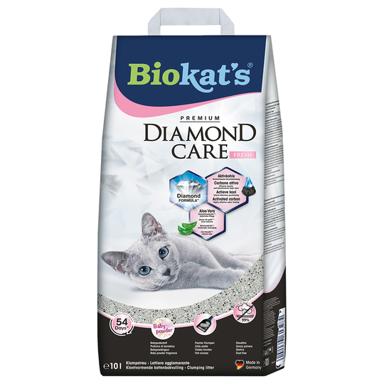 Biokat´s Diamond Care Fresh -kissanhiekka - 10 l
