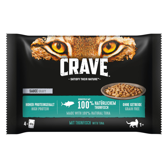 Crave Pouch 4 x 85 g - tonnikalakastike