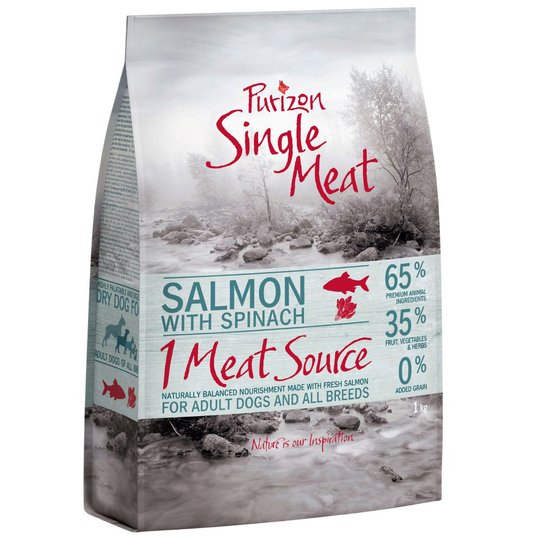 Purizon Single Meat Adult Salmon & Spinach - 1 kg