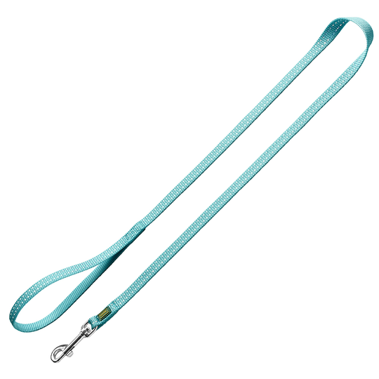 HUNTER Tripoli -talutushihna, vaaleansininen - pituus 110 cm, leveys 15 mm