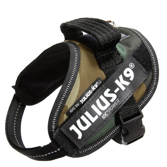 JULIUS-K9 IDC® Power -koiranvaljaat, maastokuosi - rinnanympärys 49 - 67 cm (Mini-koko)